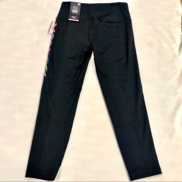 NWT VS VSX Sport Logo Med. Rise Knockout Capri, XS - Picture 3 of 10
